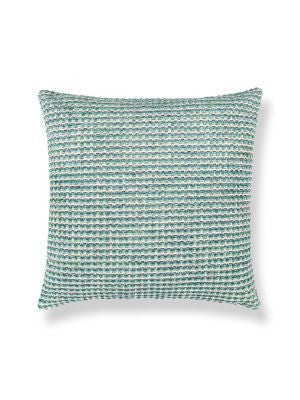 Heatherton Pillow 22 X 22 - Aquamarine HNSDDK273330012 by Scalamandre Pillows COLOR POP 61% RECYCLED ACRYLIC 38% POLYESTER 1% VISCOSE U.S.A. Horizontal: and Vertical: 0 - Fabric Carolina -