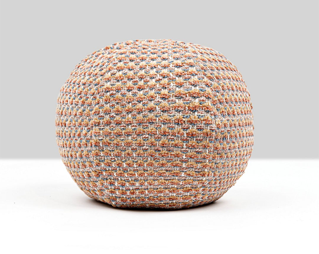 Heatherton Pillow 12 Dia - Peach HNRADK273330014 by Scalamandre Designer Pillow