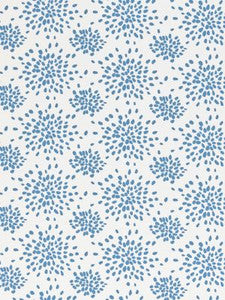 Scalamandre Fabric Fireworks Cotton Print Delphinium