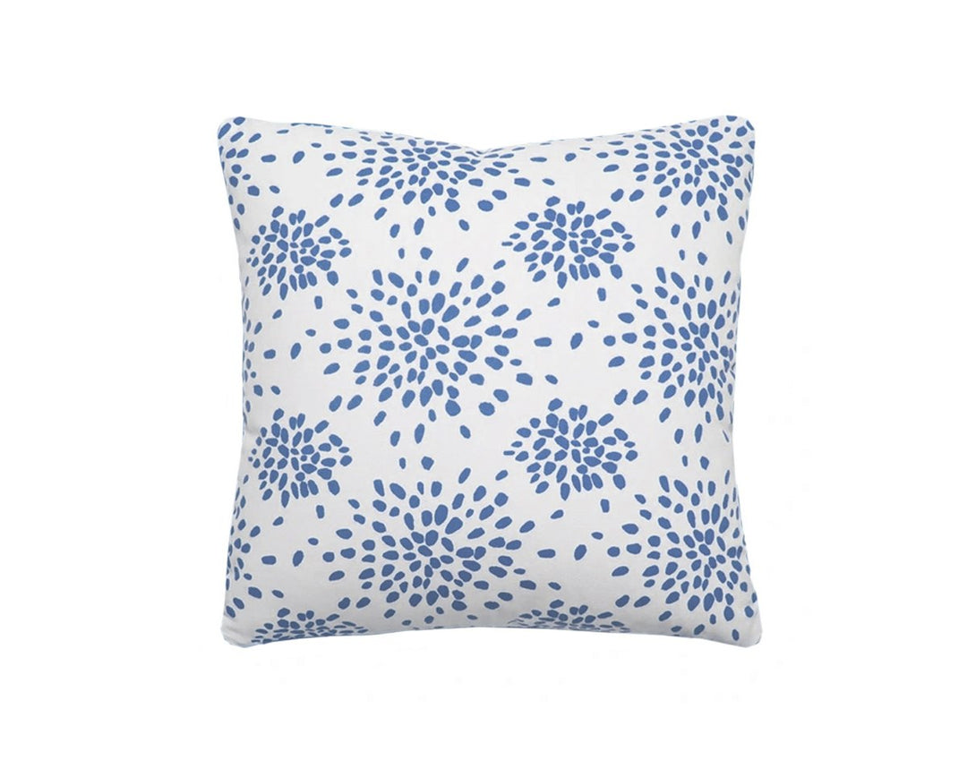 Fireworks Pillow 22 X 22 - Delphinium HNFIRWKPILL00BD by Scalamandre Designer Pillow