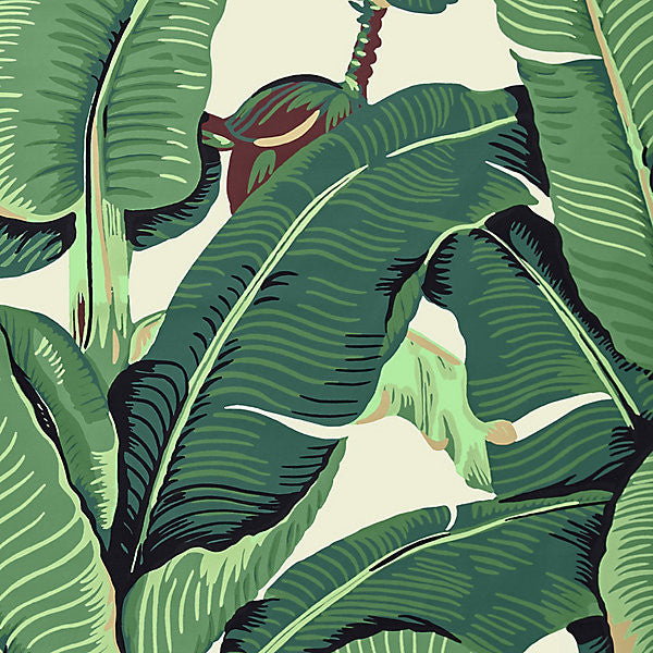 Hinson Palm - Cotton Print/Green by Hinson Fabric Hinson Fabric Hinson Palm - Cotton Print/GreenFabric HINSON ICONS 100% COTTON ITALY </p><p>Repeat: H: 38.5", V: 53.5" 53.5" - Fabric Carolina -
