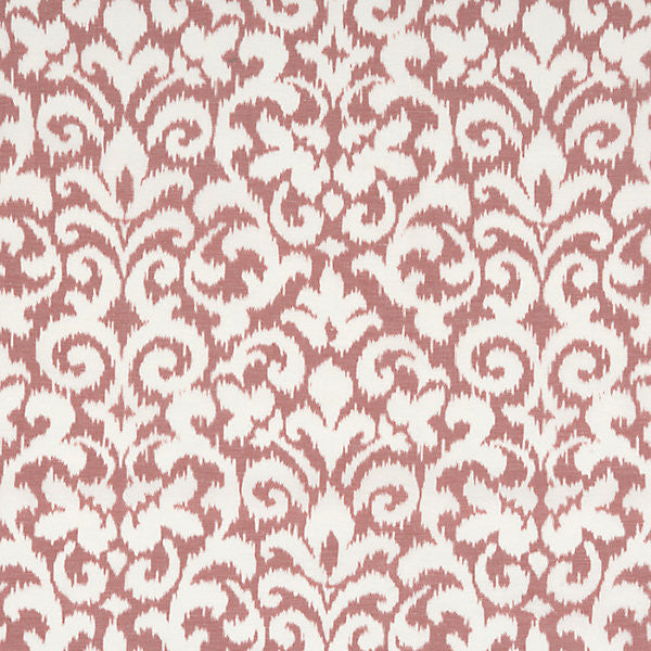 Swirl/Red 42001-004 by HINSON FABRIC Fabric HINSON LIBRARY 57% LINEN 43% SILK INDIA LIGHT DUTY Horizontal: 23" and Vertical: 13.5" 54" - Fabric Carolina -