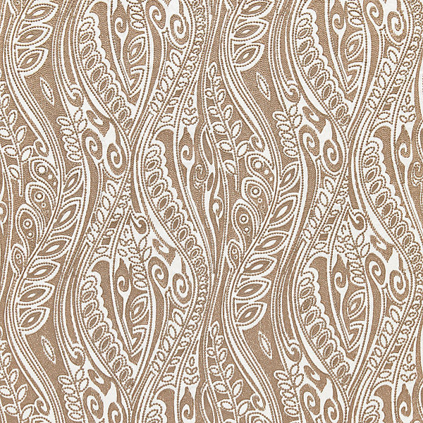 Fanfare Beige by Hinson Fabric Hinson Fabric Fanfare BeigeFabric HINSON LIBRARY 52% LINEN 48% POLYESTER INDIA </p><p>Repeat: H: 15", V: 12.5" 52" - Fabric Carolina -