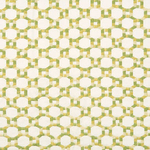 Island Trellis Green by Hinson Fabric