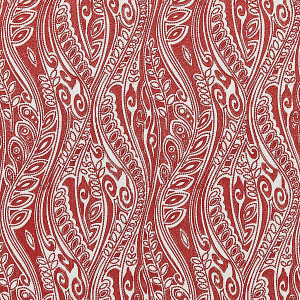 Fanfare Red by Hinson Fabric Hinson Fabric Fanfare RedFabric HINSON LIBRARY 52% LINEN 48% POLYESTER INDIA </p><p>Repeat: H: 15", V: 12.5" 52" - Fabric Carolina -
