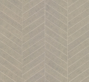 Atelier Herringbone Linen Wallpaper by Ronald Redding