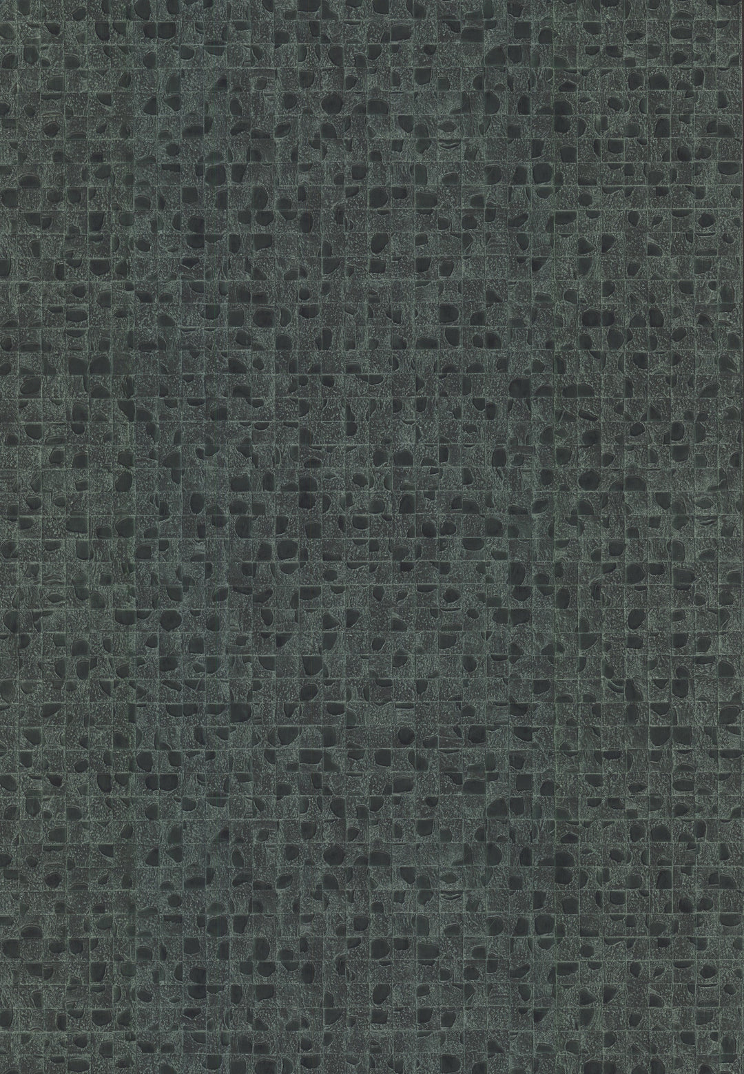 Leather Lux Dark Green Wallpaper by Ronald Redding Designer