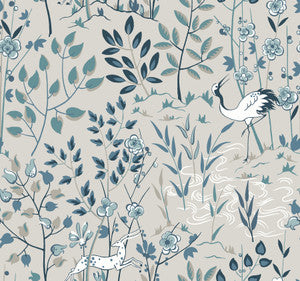Aspen Grey Wallpaper by Ronald Redding