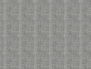 Shirting Plaid Black Wallpaper by Ronald Redding