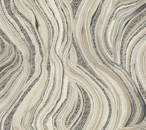 Streaming Cheetah Linen Wallpaper by Ronald Redding