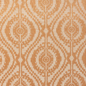 Hogarth 1 Orange by Marcus William Fabric