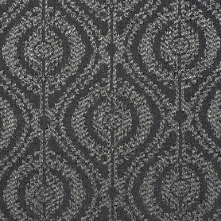 Hogarth 3 Steel by Marcus William Fabric 64%POL 25%SVI 11%LIN INDIA MARTINDALE WEAR TEST (25 000 CIRCULAR RUBS) Horizontal: 13.75 and Vertical: 14.875 55 in - Fabric Carolina -