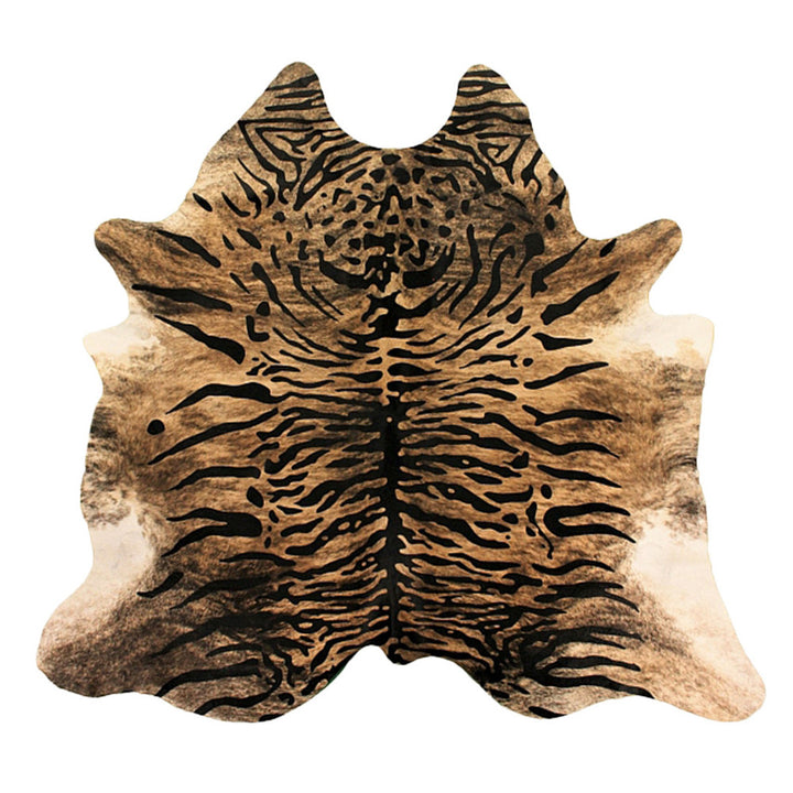 HOH030 Siberian Tiger by Greenhouse Fabric South American Hides
 38 - 45 Sq Ft (+/-)
 Thickness: 1.6 - 1.8 Mm
 Tanning: Chrome
 Finish: Full Grain W/ Hair </p><p>Repeat: - Fabric Carolina -