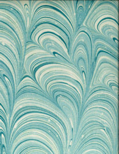 Holden Turq 211 by Norbar Fabric MONTAGE 100% POLYESTER SPAIN 20 3/8"V 13 1/3"H 54 - Fabric Carolina -