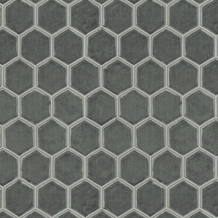 Honeycomb 95J8591 by JF Designer Fabric Midnight Waters 55% Polyester, 45% Viscose India 30000 Horizontal: 2.25 and Vertical: 4.25 54 - Swanky Fabrics -