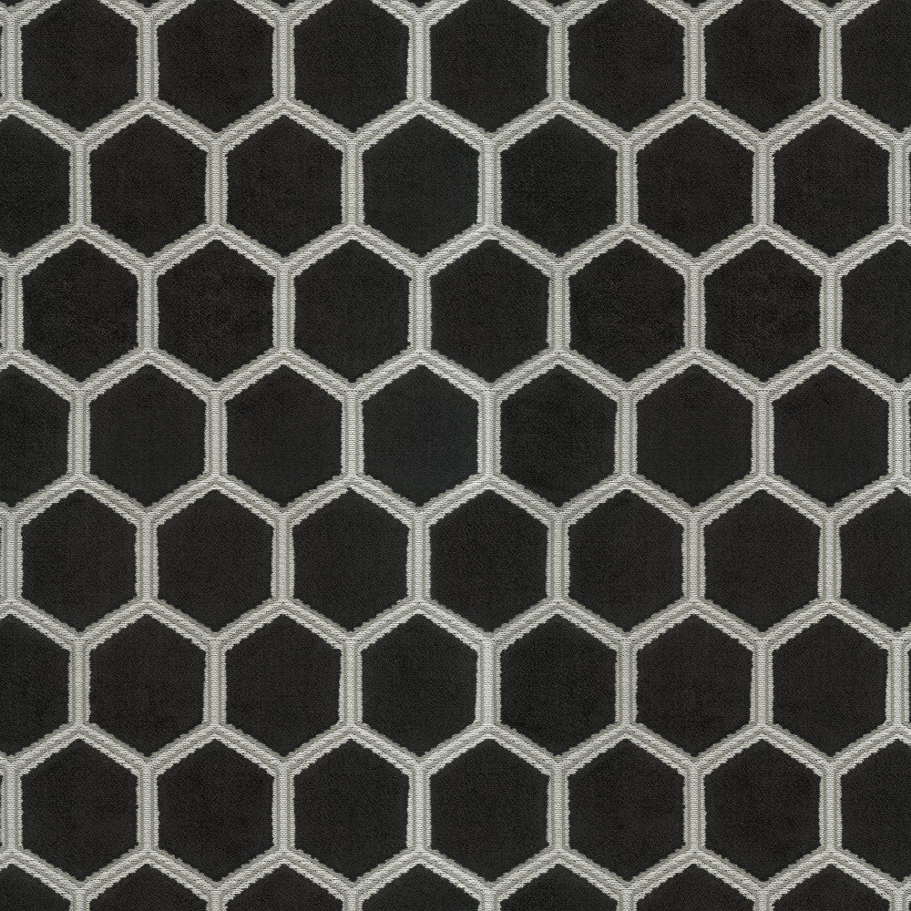 HONEYCOMB 99J8591 by JF Fabric Midnight Waters 55% Polyester, 45% Viscose India Horizontal: 2.25 and Vertical: 4.25 54 - Fabric Carolina -