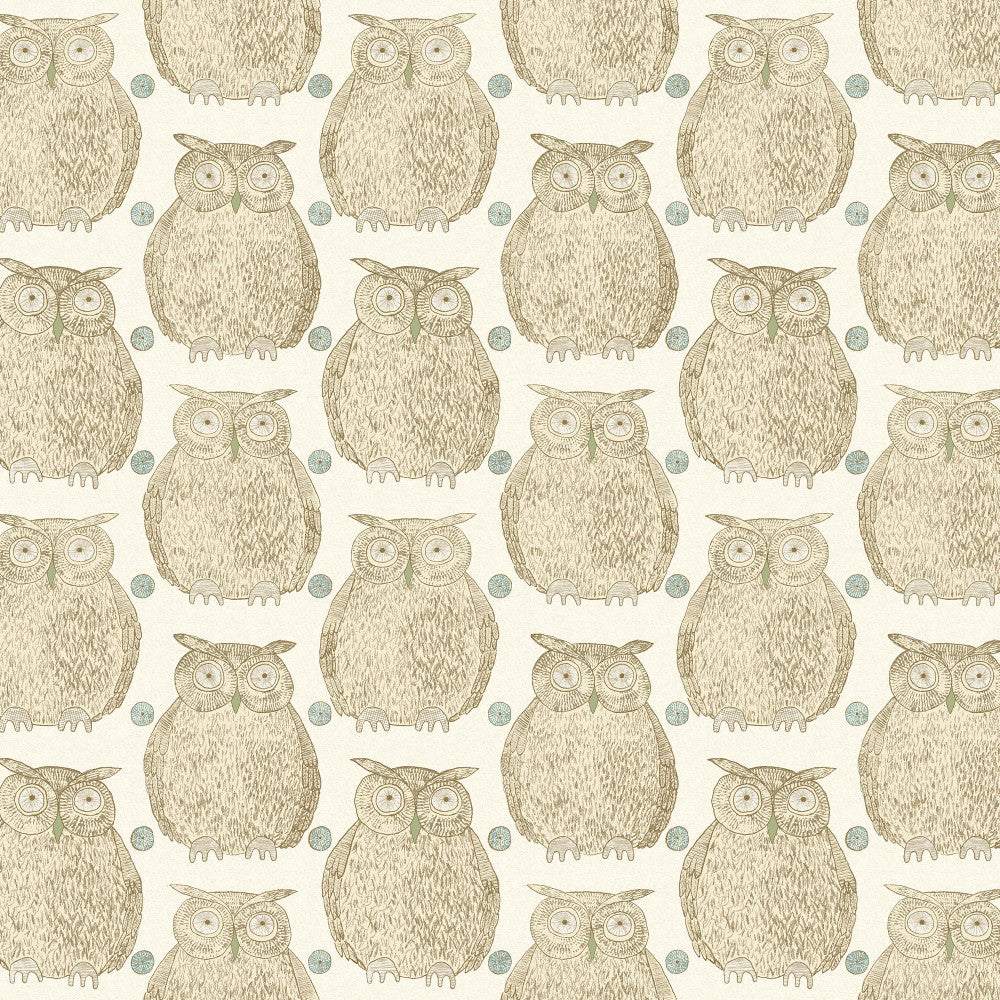 Hoot 92J7751 by JF Blendworth Designer Fabric Hampshire Book 53% Linen, 35% Cotton, 12% Nylon United Kingdom 20000 Horizontal: 18 and Vertical: 24.75 56 - Swanky Fabrics -