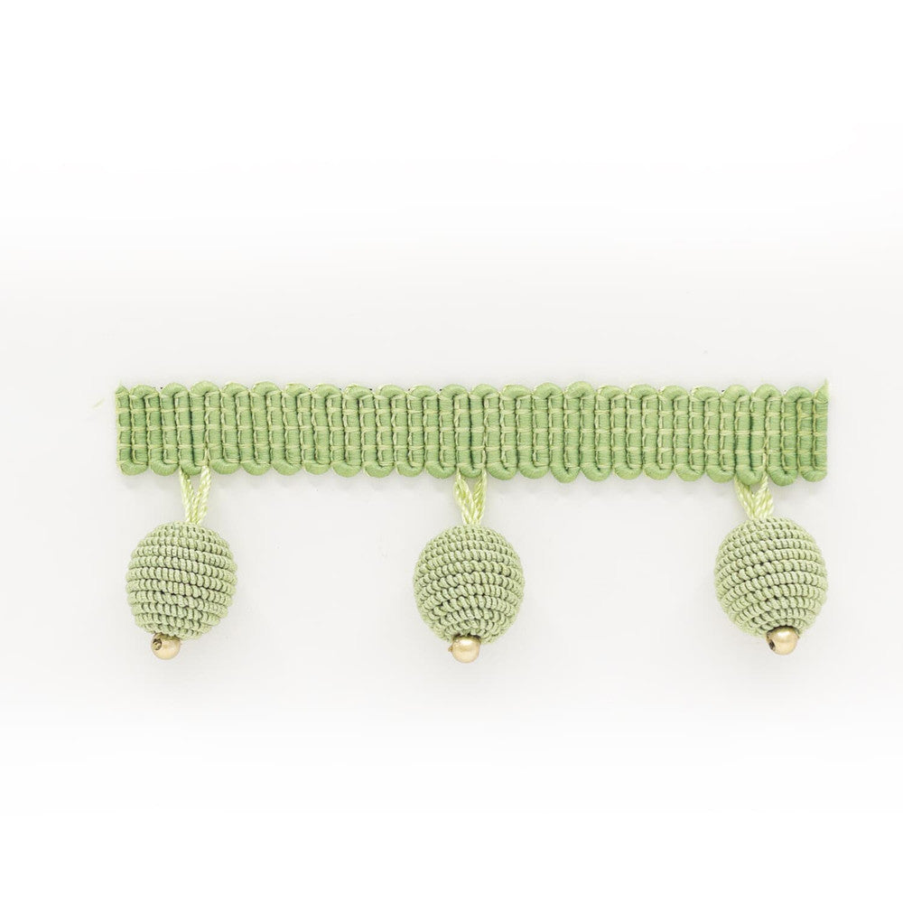 Hopat Beaded Fringe 4 Grass by Stout Trim Stout Trim Hopat Beaded Fringe 4 GrassTrim SMALL WONDERS TRIM 51%SVI 49%POL CHINA </p><p>Repeat: H: 1.375, V: 0.000 1.63 in - Fabric Carolina -