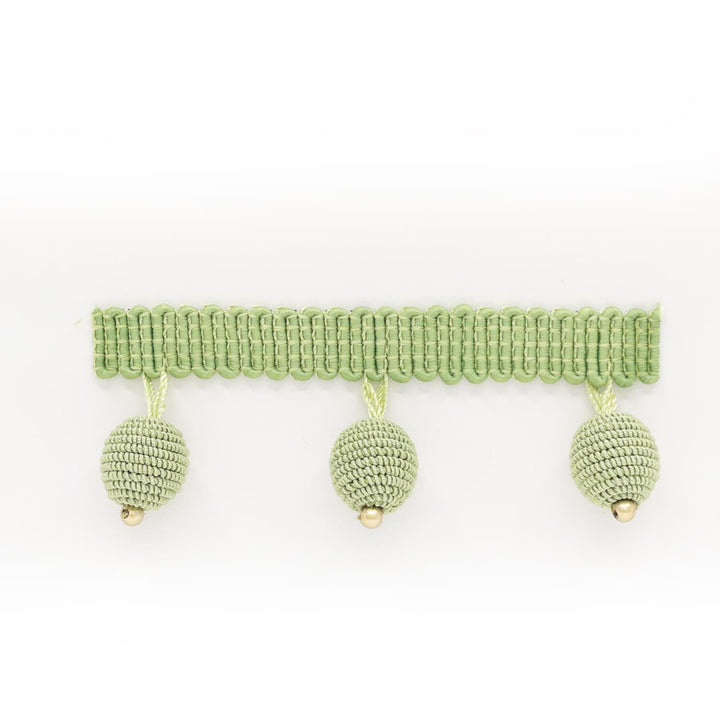Hopat Beaded Fringe 4 Grass by Stout Trim Stout Trim Hopat Beaded Fringe 4 GrassTrim SMALL WONDERS TRIM 51%SVI 49%POL CHINA </p><p>Repeat: H: 1.375, V: 0.000 1.63 in - Fabric Carolina -