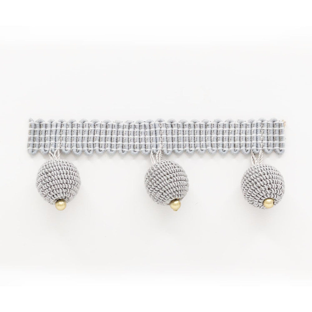 Hopat Beaded Fringe 6 Platinum by Stout Trim SMALL WONDERS TRIM 51%SVI 49%POL CHINA CATB 117-2013 WYZENBEEK 50 000 DOUBLE RUB WEAR TEST (HEAVY DUTY) Horizontal: 1.375 and Vertical: 0.000 1.63 in - Fabric Carolina -