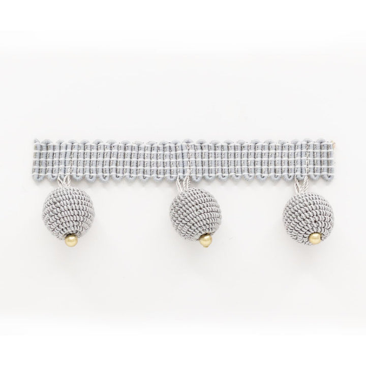 Hopat Beaded Fringe 6 Platinum by Stout Trim SMALL WONDERS TRIM 51%SVI 49%POL CHINA CATB 117-2013 WYZENBEEK 50 000 DOUBLE RUB WEAR TEST (HEAVY DUTY) Horizontal: 1.375 and Vertical: 0.000 1.63 in - Fabric Carolina -