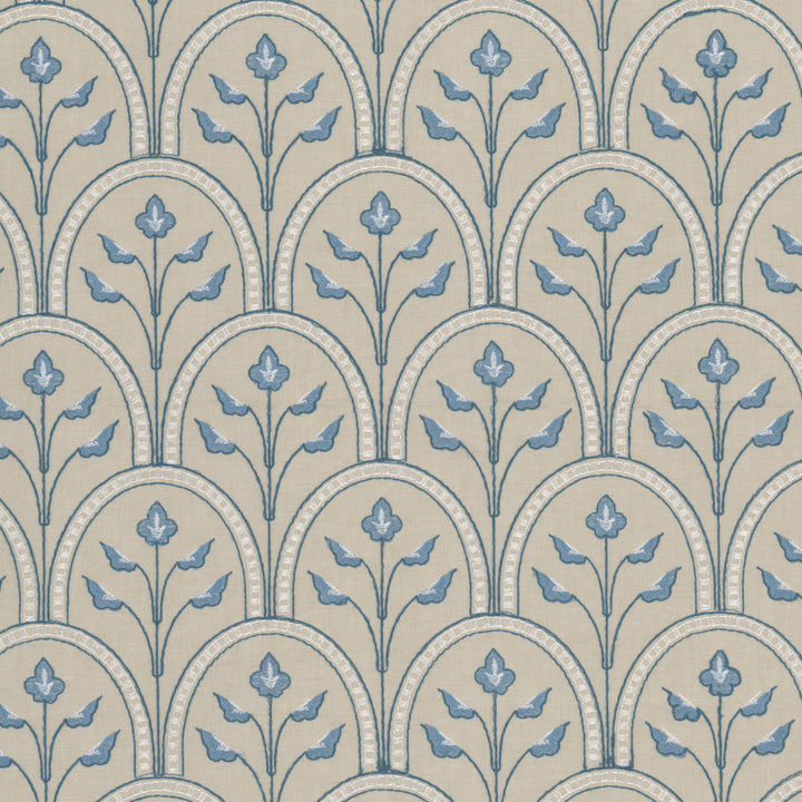 Houk 2 Blue by Stout Fabric Stout Fabric Houk 2 BlueFabric Comfortable Living Moonstone/Sapphire 100%Cot %Bemb India </p><p>Repeat: H: 5.25, V: 16.875 52 in - Fabric Carolina -