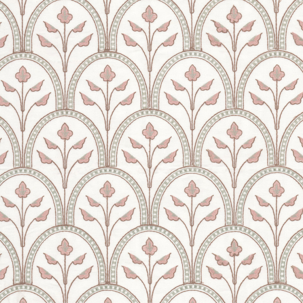 Houk 4 Primrose by Stout Fabric Stout Fabric Houk 4 PrimroseFabric Comfortable Living Blossom/Sienna 100%Cot %Bemb India </p><p>Repeat: H: 5.25, V: 16.875 52 in - Fabric Carolina -
