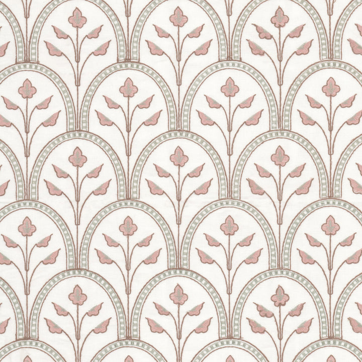 Houk 4 Primrose by Stout Fabric Stout Fabric Houk 4 PrimroseFabric Comfortable Living Blossom/Sienna 100%Cot %Bemb India </p><p>Repeat: H: 5.25, V: 16.875 52 in - Fabric Carolina -