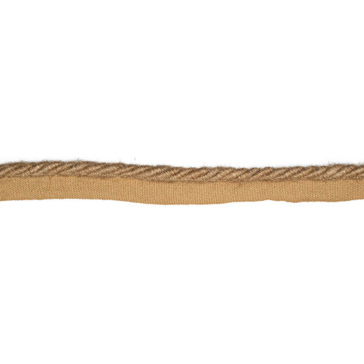HT-1575 - Lip Cord - Col. Jute by Europatex Fabric Natural Materials 100% Jute China See Sample Horizontal: N/A and Vertical: N/A 1.00 inches  - Fabric Carolina -