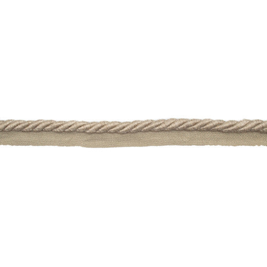 HT-1575 - Lip Cord - Col. Linen by Europatex Fabric Natural Materials 100% Linen China See Sample Horizontal: N/A and Vertical: N/A 1.00 inches  - Fabric Carolina -