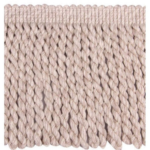 HT-1582 - Bullion Fringe - Col. Natural/Linen by Europatex Fabric Natural Materials 70% Cotton / 30% Linen China See Sample Horizontal: N/A and Vertical: N/A 5.25 inches  - Fabric Carolina -
