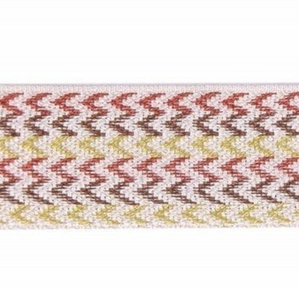 HT 1692 Dessert by Europatex Fabric Jacquard tapes 100% Polyester 1.50 inches - Fabric Carolina -