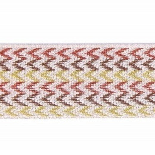 HT-1692 Col. Dessert by Europatex Fabric Jacquard Tapes 100% Polyester China See Sample Horizontal: N/A and Vertical: N/A 1.00 inches  - Fabric Carolina -