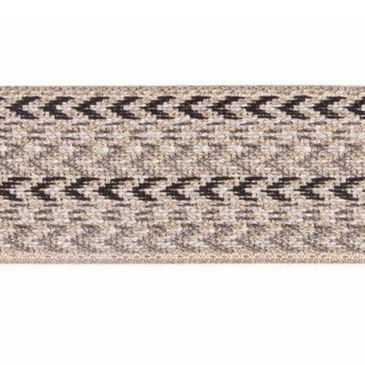 HT-1692 Col. Fog by Europatex Fabric Jacquard Tapes 100% Polyester China See Sample Horizontal: N/A and Vertical: N/A 1.00 inches  - Fabric Carolina -