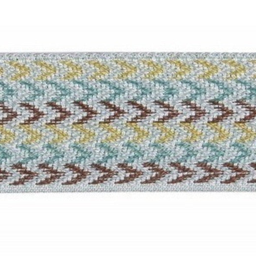 HT-1692 Col. Muddpie by Europatex Fabric Jacquard Tapes 100% Polyester China See Sample Horizontal: N/A and Vertical: N/A 1.00 inches  - Fabric Carolina -