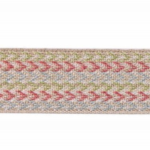 HT-1692 Col. Soul by Europatex Fabric Jacquard Tapes 100% Polyester China See Sample Horizontal: N/A and Vertical: N/A 1.00 inches  - Fabric Carolina -