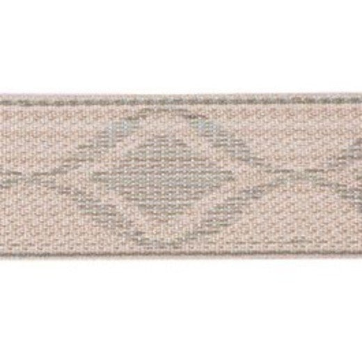 HT-1694 Col. Aqua by Europatex Fabric Jacquard Tapes 100% Polyester China See Sample Horizontal: N/A and Vertical: N/A 2.00 inches  - Fabric Carolina -