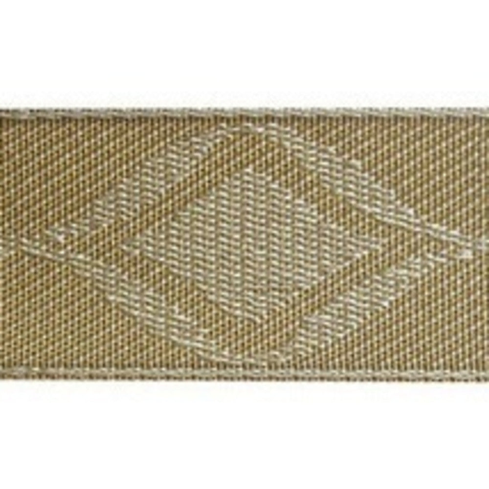 HT 1694 Sand by Europatex Fabric Jacquard tapes 100% Polyester 2.00 inches - Fabric Carolina -
