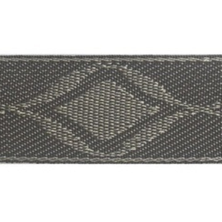 HT 1694 Col. Smoke by Europatex Fabric Jacquard Tapes 100% Polyester 2.00 inches - Fabric Carolina -