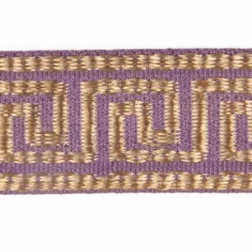 HT-601 Col. Violet by Europatex Fabric Jacquard Tapes 100% Polyester China See Sample Horizontal: N/A and Vertical: N/A 1.50 inches  - Fabric Carolina -