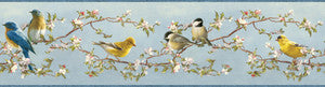 Louise Blue Songbird Portrait Wallpaper by Chesapeake