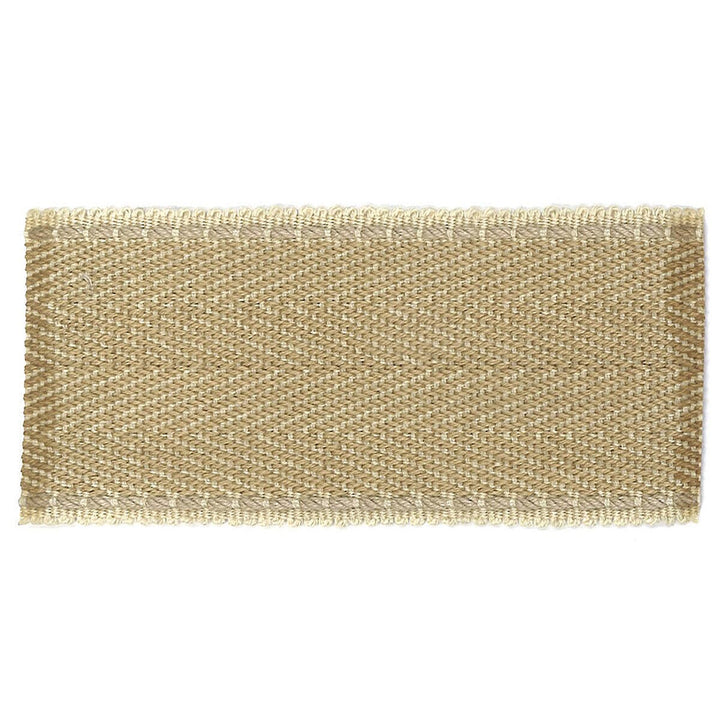 Hudson 1 Driftwood by Stout Trim ACCENTS TAPES & BORDERS 100%SVI CHINA Horizontal: 0 and Vertical: 0 1.75 in - Fabric Carolina -