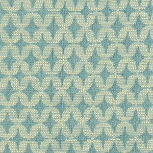 Hyle 34 Turquoise by ABBEYSHEA Fabric