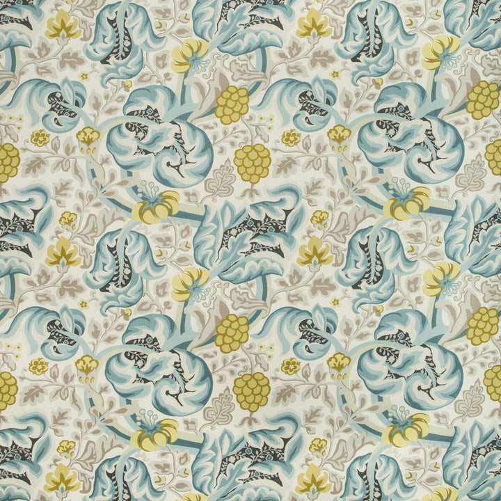 Hullabaloo Seafoam by Kravet Basics Fabric BERMUDA COTTON - 90%;LINEN - 10% Pakistan MEDIUM Horizontal: 27 and Vertical: 25.25 54 - Fabric Carolina -