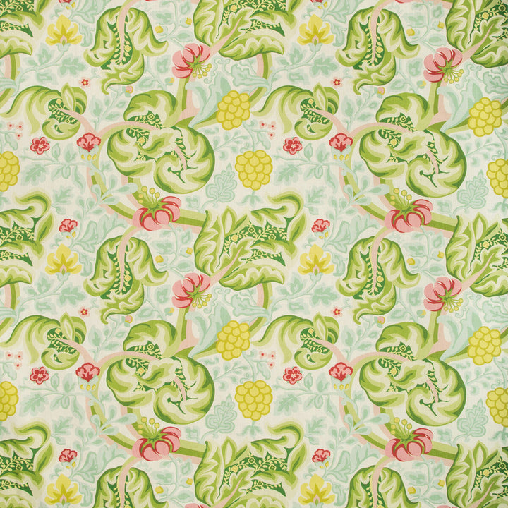 Hullabaloo Parrot by Kravet Basics Designer Fabric BERMUDA COTTON - 90%;LINEN - 10% Pakistan MEDIUM Horizontal: 27 and Vertical: 25.25 54 - Swanky Fabrics -