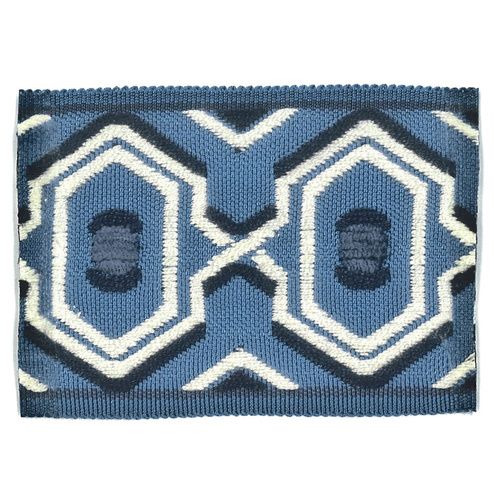 Humor 1 Blue by Stout Trim NEW WORLD TRIM VOLUME II 100%SVI CHINA </p><p>Repeat: 0 2.75 in - Fabric Carolina -