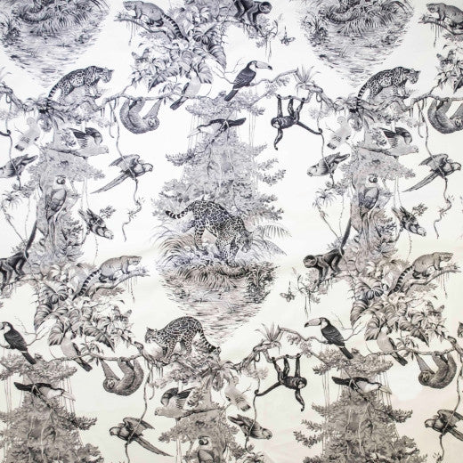 Habitat - Black by Europatex Fabric   China See Sample Horizontal: N/A and Vertical: N/A 57.00 inches  - Fabric Carolina -