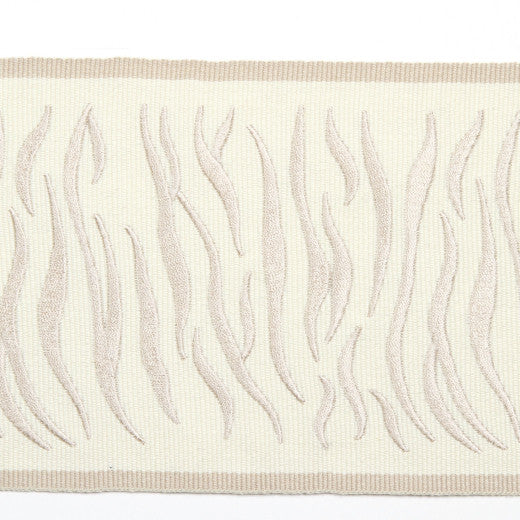 Hannah Bone by Europatex Designer Fabric Cheetah & Hannah 38% Rayon / 31% Fibranne / 31% Polyester China See Sample Horizontal: N/A and Vertical: N/A 4.50 inches  - Swanky Fabrics -