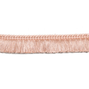 Hellenic 1.25" Brushed Fringe Ballet Pink by Europatex Fabric