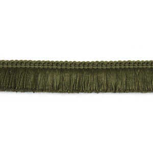 Hellenic 1.25" Brushed Fringe Caper by Europatex Fabric